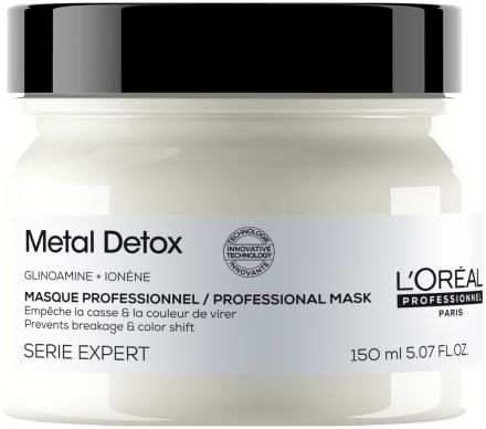 L´oréal Professionnel Serie Expert Metal Detox Masque - Maska chránící před ukládáním nežádoucích částic 150 ml