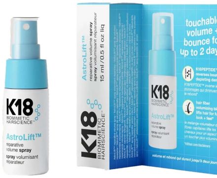 K18 AstroLift™ Reparative Volume Spray Mini - Objemový sprej 15 ml Cestovní balení
