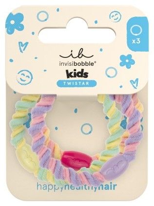 Invisibobble TWISTAR KIDS Dreamy Braids - Gumička so vlasů 3 ks