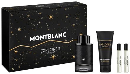 MontBlanc Explorer Extreme Set - Parfém 100 ml + parfém 2 x 7,5 ml + sprchový gel 100 ml Dárková sada