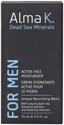 Alma K Men Care Active Face Moisturizing Cream - Hydratační pleťový krém 75 ml