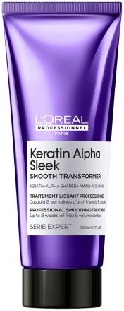 L´oréal Professionnel Keratin Alpha Sleek Smooth Transformer - Uhlazující kúra 200 ml