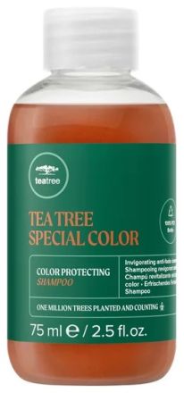 Tea Tree Special Color Shampoo - Osvěžující šampon pro ochranu barvy 75 ml Cestovní balení