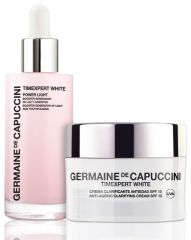 Germaine de Capuccini Timexpert Whites Pack Power Light 50 ml + Claryfing Cream 50 ml Dárková sada