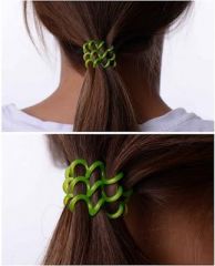 Invisibobble Apple Appeal - Gumička do vlasů zelená 3ks