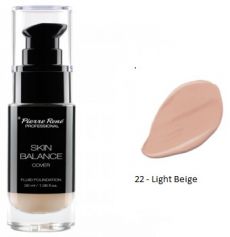 Pierre René Skin Balance Foundation Professional - Krycí make-up č. 22 Light Beige 30 ml