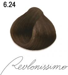 Revlon Professional Revlonissimo NMT - Barva na vlasy 6.24 Tmavá blond Perlově měděná 60 ml