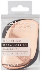 Tangle Teezer® Compact Styler Rose Gold - Kompaktní kartáč na vlasy zlato-černý