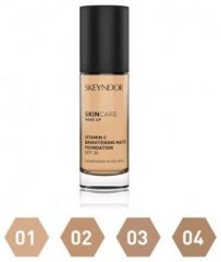 Skeyndor SkinCare Vitamin C Brightening Matte - Prozařující matující make-up č. 4 30ml