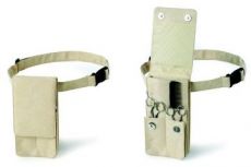 Kadeřnická kapsa na nůžky Písková barva