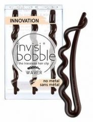 invisibobble® WAVER Pretty Dark - Sponka do vlasů Hnědá 3ks