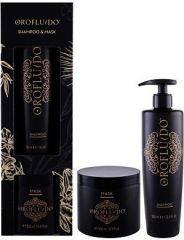 Orofluido Sada Original Super Size - Šampon Orofluido 500 ml + maska 500 ml Dárková sada