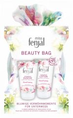 Fenjal Miss Beauty Bag Floral Fantasy - Tělové mléko 75 ml + sprchový gel 75 ml Dárková sada
