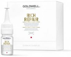 Goldwell Dualsenses Rich Repair Intensive Serum - Intenzivní obnovující sérum pro suché a poškozené vlasy 12x18ml