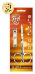 Kellermann Pro Future FU3424 Baby Set - Nůžky na nehty + kleštičky