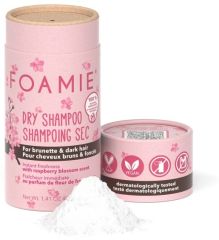 Foamie Dry Shampoo Berry Brunette for brunette hair - Suchý šampon pro brunetky 40 g
