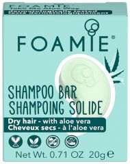 Foamie Shampoo Bar Travel Size TAKE ME ALOE WAY - Šampon s aloe vera 20 g Cestovní balení