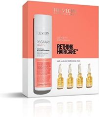Revlon Professional Restart Density Set - Posilující šampon 250 ml + Ampule proti vypadávání vlasů 12x5 ml Dárková sada