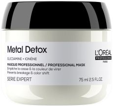 L´oréal Professionnel Metal Detox Mask - Maska chránící před ukládáním nežádoucích částic 75 ml Cestovní balení
