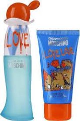 Moschino I love love Set - EDT 30 ml + tělové mléko 50 ml Dárková sada