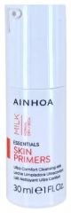 Ainhoa Skin Primers Hydra Travel Set - Čistící mléko 30 ml + tonikum 30 ml + hydratační sérum Hyaluronic 30 ml + krém 2 ml + oční krém 2 ml Dárková sada