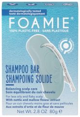 Foamie Shampoo Bar Hair Life Balance - Tuhý šampon pro mastné vlasy s lupy 80 g
