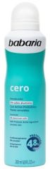 Babaria Zero Deodorant Spray - Deodorant ve spreji 200 ml
