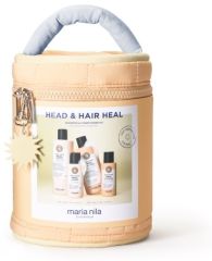 Maria Nila Beauty Bag 2026 Head & Hair Heal Set - Šampon 350 ml + kondicionér 300 ml + šampon 100 ml + kondicionér 100 ml Dárková sada