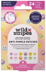 Wild Stripes Anti-Pimple Patches Smile Prevent - Náplati na léčbu pupínku 24 ks