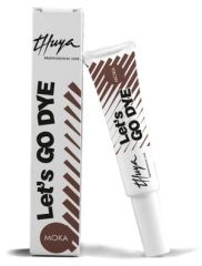 Thuya Professional Line Kit Lets Go Dye Moka - Gelová barva na obočí 1 ks + speciální roztok Dárková sada
