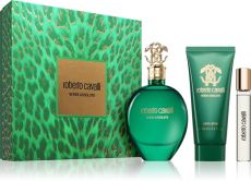 Roberto Cavalli Signature Verde Assoluto Set - EDP 75 ml + tělové mléko 100 ml + EDP 15 ml Dárková sada