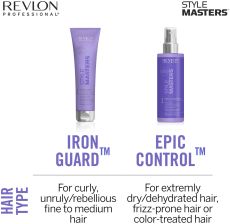 Revlon Professional Style Masters Smooth Epic Control - Sprej proti krepatění vlasů 150 ml