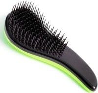 Detangler kartáč na vlasy s rukojetí - zeleno-černý