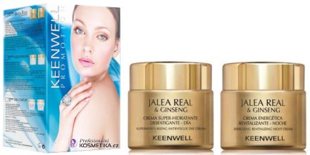 Keenwell Jalea Real Promotion Set - Superhydratační denní krém 80 ml + Regenerující noční krém 80 ml Dárková sada