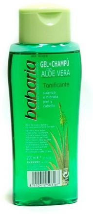 Babaria Aloe Vera Shower Gel - Tonizační sprchový gel 750 ml