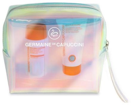 Germaine de Capuccini Golden Caresse Set II - Ochranná opalovací pleťová emulze SPF50 50 ml + Emulze po opalování 50ml Dárková sada