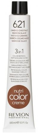 Revlon Professional Nutri Color Cream - Barevná hydratační maska č. 621 hnědá-karamel 100ml