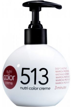 Revlon Professional Nutri Color Cream - Barevná hydratační maska č. 513 tmavý kaštan 250ml