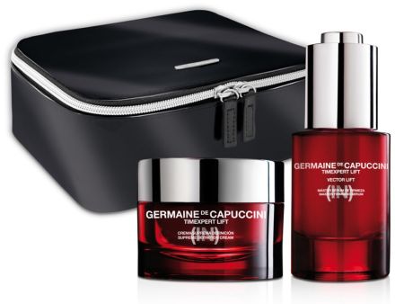 Germaine de Capuccini Timexpert Lift (IN) Set - Zpevňující sérum 50ml + Pleťový krém Supreme 50ml + Kosmetická taška Dárková sada