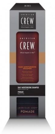 American Crew Classic Set Duo - Šampon pro denní použití 250ml + Pomade 85g Dárková sada