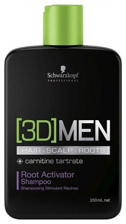 Schwarzkopf 3D Mension Root Activator Shampoo - Šampon pro řídké vlasy 250ml