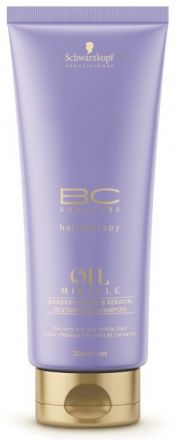 Schwarzkopf Oil Miracle Barbary Fig Shampoo - Regenerační šampon pro velmi suché a poškozené vlasy 200ml