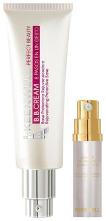 Keenwell Summer Set - BB Cream s omlazujícím a ochranným efektem SPF20 č.2 40 ml + Instant Flash 5,5ml Dárková sada
