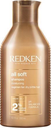 Redken All Soft Shampoo - Šampon pro suché a křehké vlasy 300ml