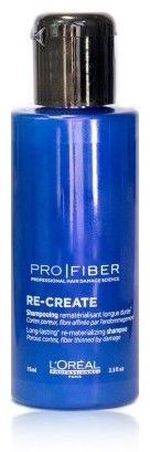 L´oréal Professional Pro Fiber Re-Create Shampoo - Šampon pro ztenčené konečky 75ml (cestovní balení)
