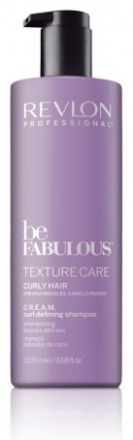 Revlon Professional Be Fabulous Texture Curly Hair Shampoo - Šampon na vlny 1000ml