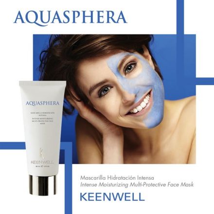 Keenwell Aquasphera Multi-Protective Face Mask - Intenzivní hydratační ochranná maska 60 ml