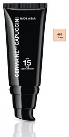 Germaine de Capuccini Nude Wear SPF 15 466 Linen - Make-up modelující tvář 30 ml