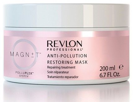Revlon Professional Magnet Anti-pollution Restoring Mask - Maska obnovující znečištěním poškozené vlasy 200ml