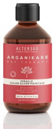 Alter Ego Arganikare Day Therapy Miracle Color Silver Maintain - šampon proti žlutým odleskům 300 ml